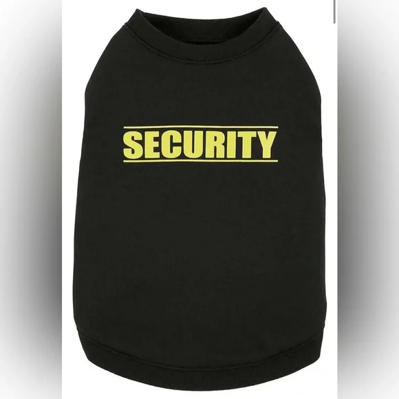 NWT Dog “Security” T-Shirt - Picture 4 of 6